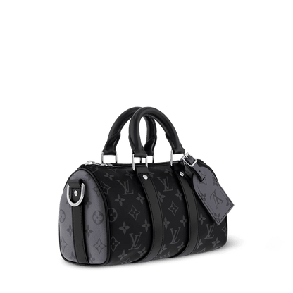Keepall 25 Bandoulière Bag Monogram Eclipse Reverse Shoes