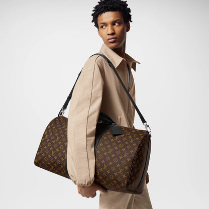 Keepall Bandoulière 55 Monogram Macassar M56714 Collection