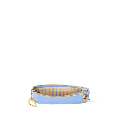 Key Pouch S Monogram Empreinte Blue Iris/Peuplier M29815 Collection