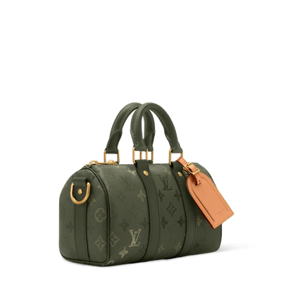 Keepall Bandoulière 25 Khaki Shoes