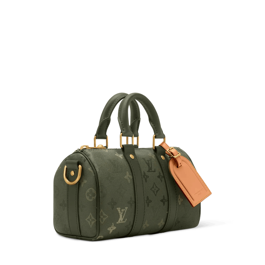 Keepall Bandoulière 25 Khaki Shoes