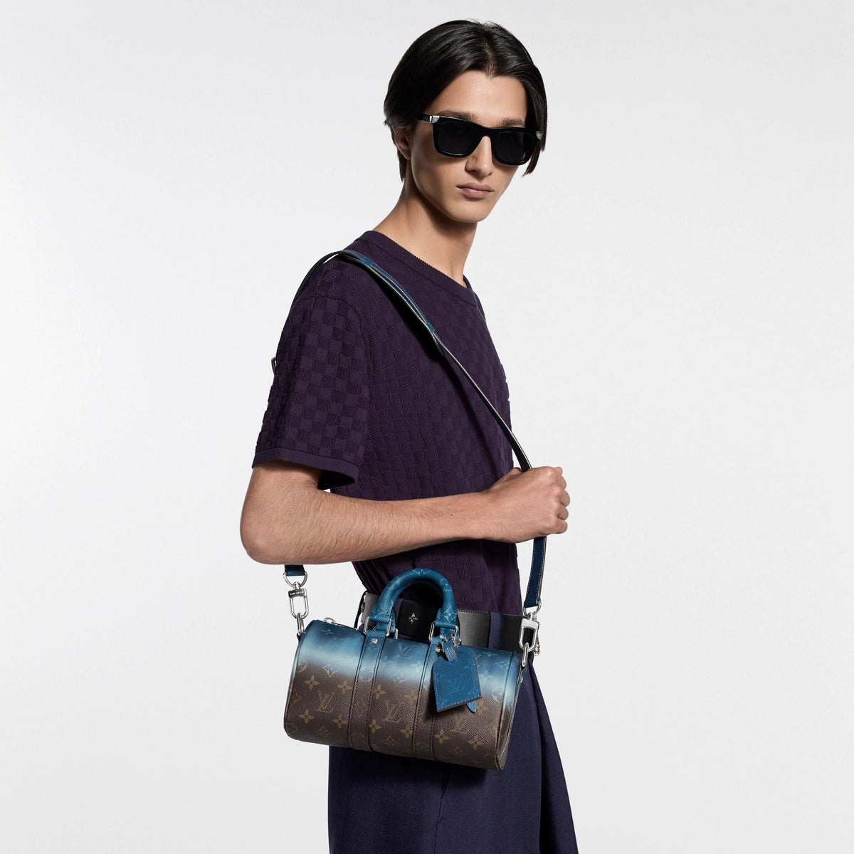 Keepall Bandoulière 25 Bag Monogram Pigment Shoes