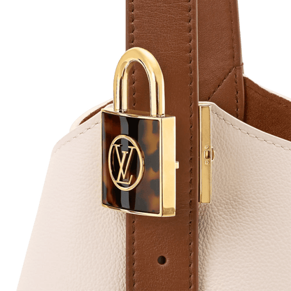 Low Key Hobo PM Quartz Calf Leather Hobo Bag
