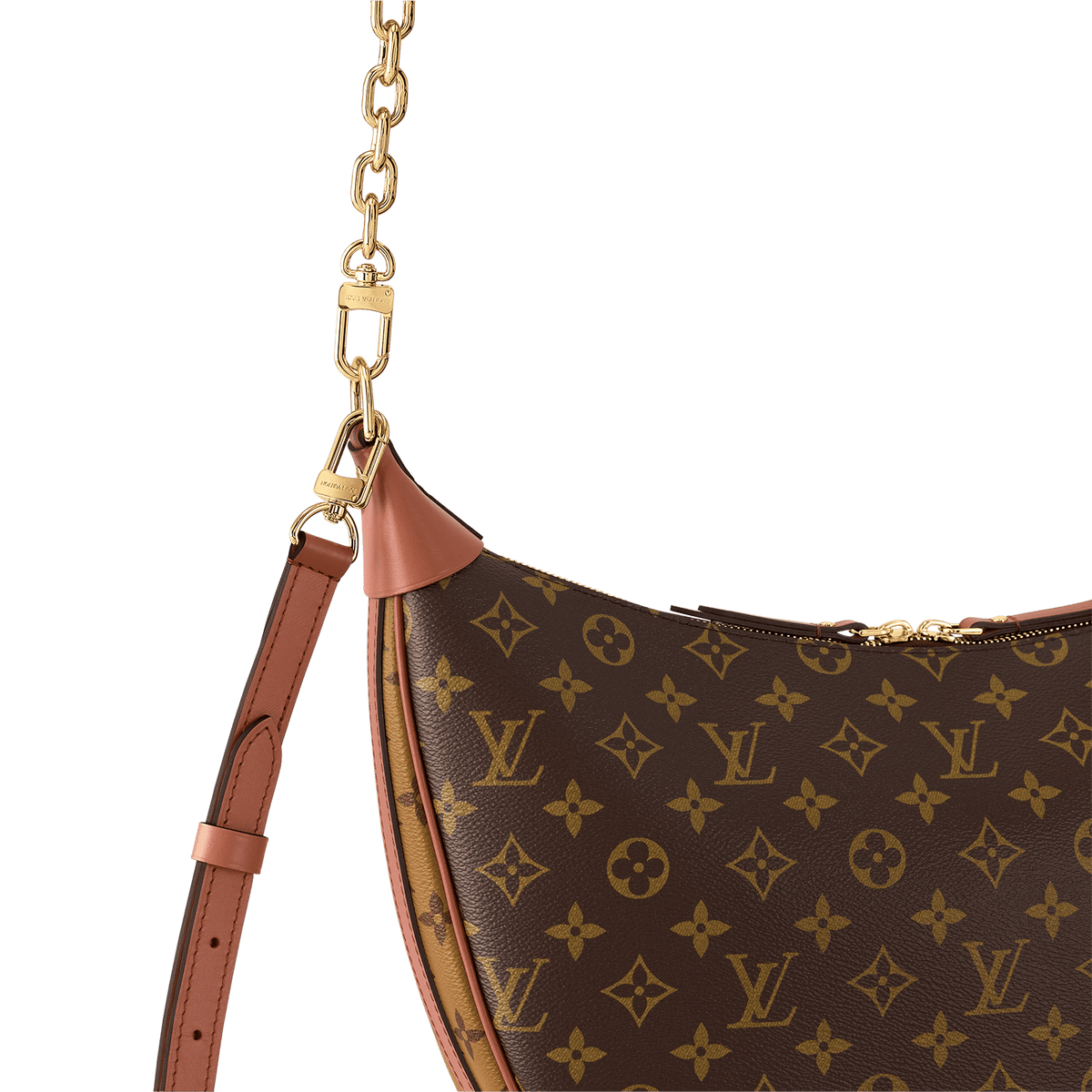 Loop Hobo Monogram Coated Canvas Bag M46311