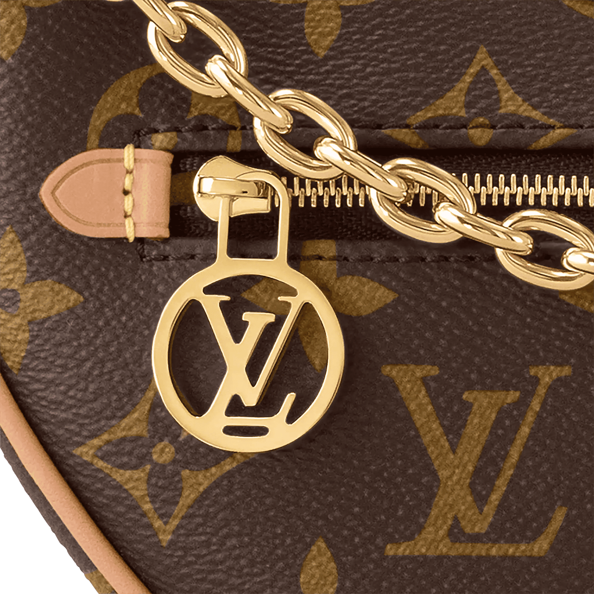 Loop Monogram Coated Canvas Shoulder Bag M81098