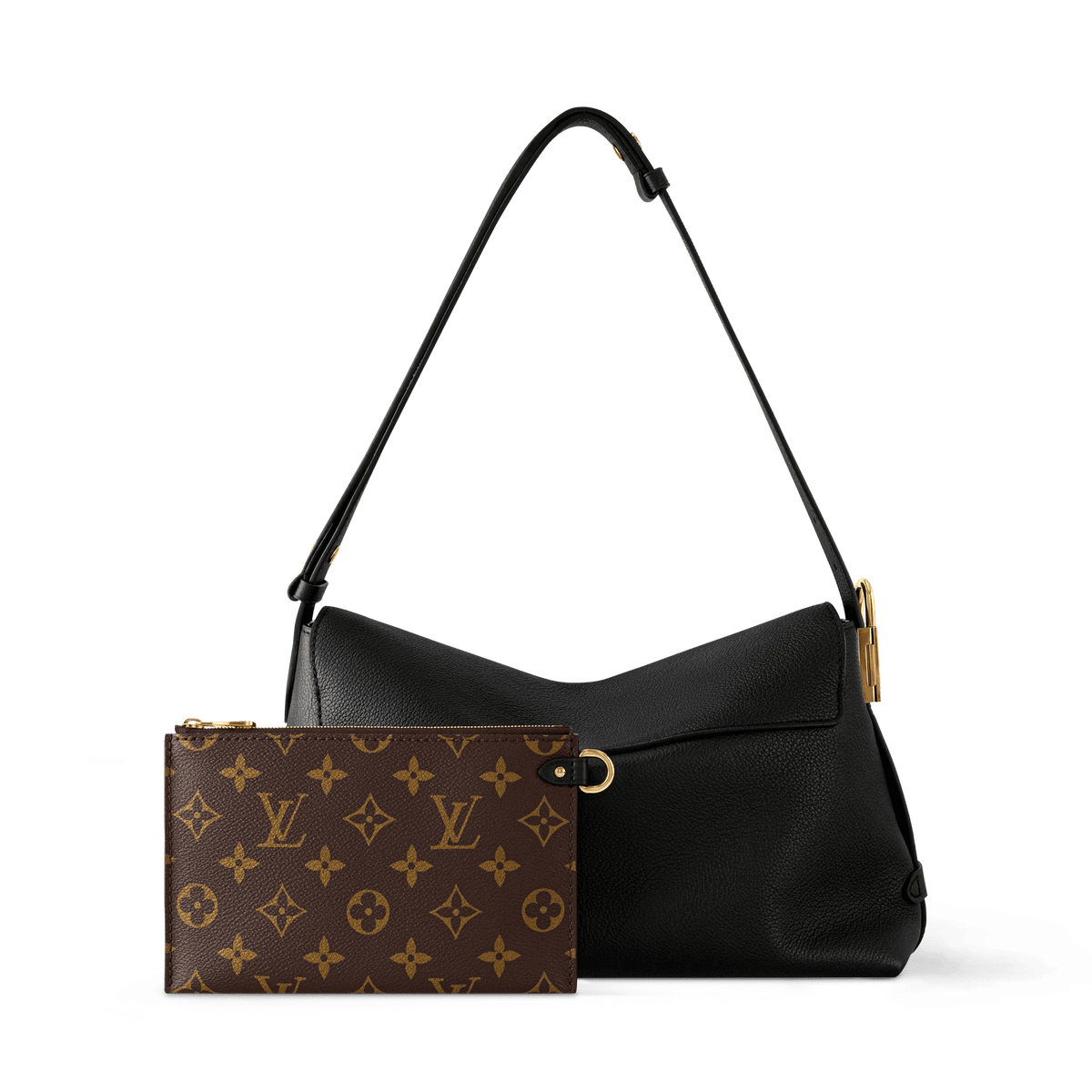 Low Key Messenger Monogram Canvas Messenger Bag M13148