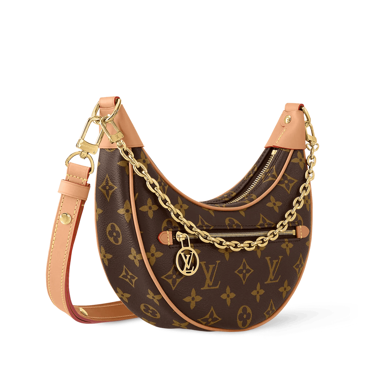 Loop Monogram Coated Canvas Shoulder Bag M81098