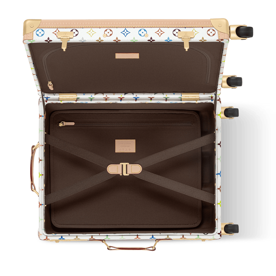 Rolling Trunk Cabin Multicolored Monogram M13740 Collection