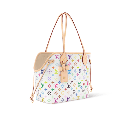 Neverwoof MM Pet Carrier Monogram Multicolore Blanc M27839 Collection