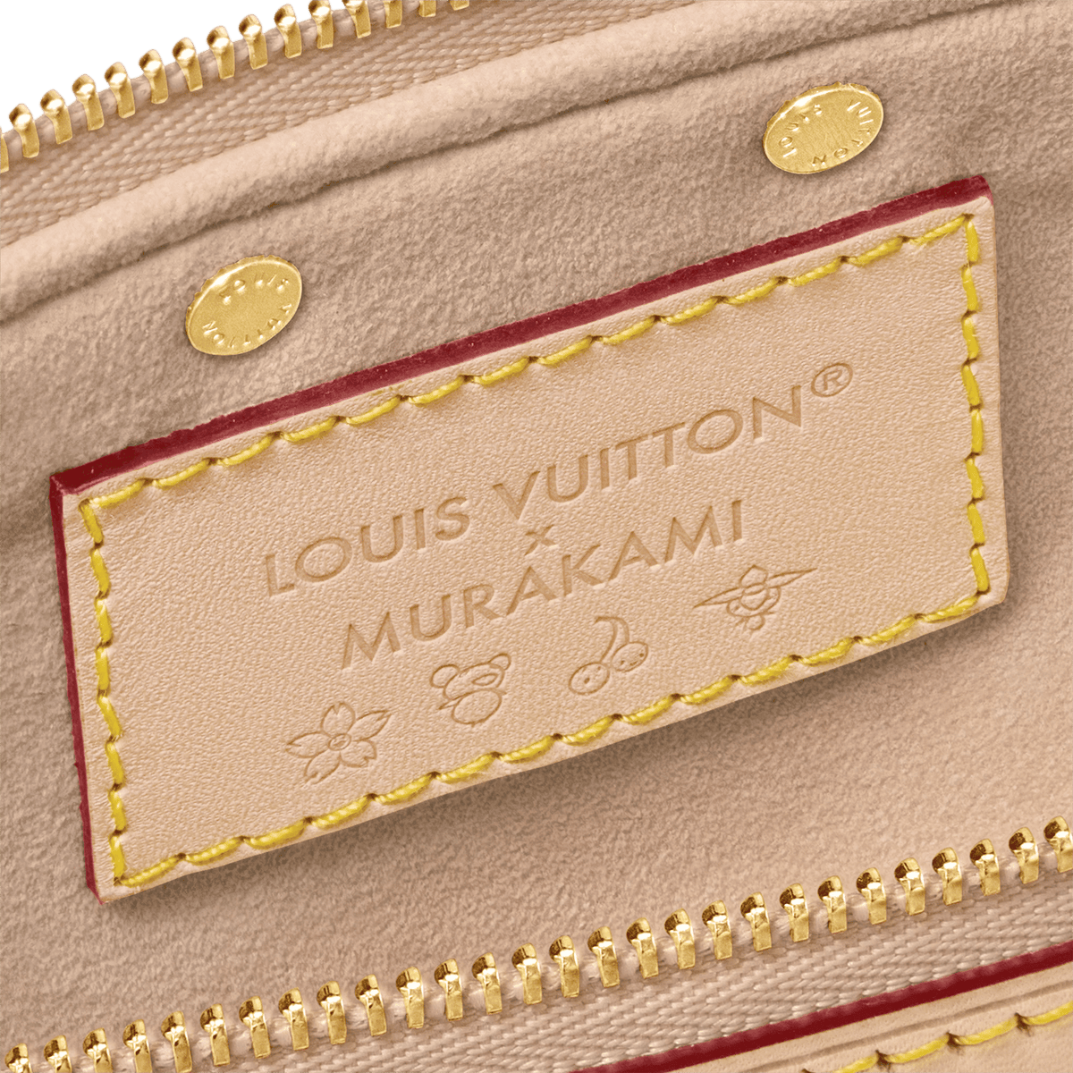 LV x TM Pochette Accessoires Multicolore Blanc M13404