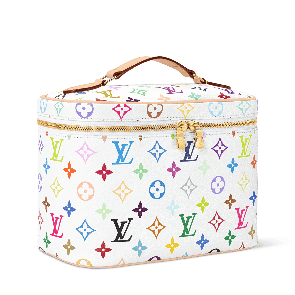Nice BB Vanity Case Monogram Multicolore Blanc M28340 Collection