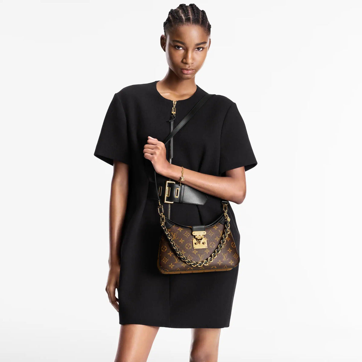 LV Twinny Monogram Canvas Crossbody Bag
