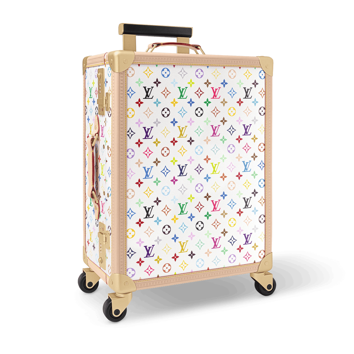 Rolling Trunk Cabin Multicolored Monogram M13740 Collection