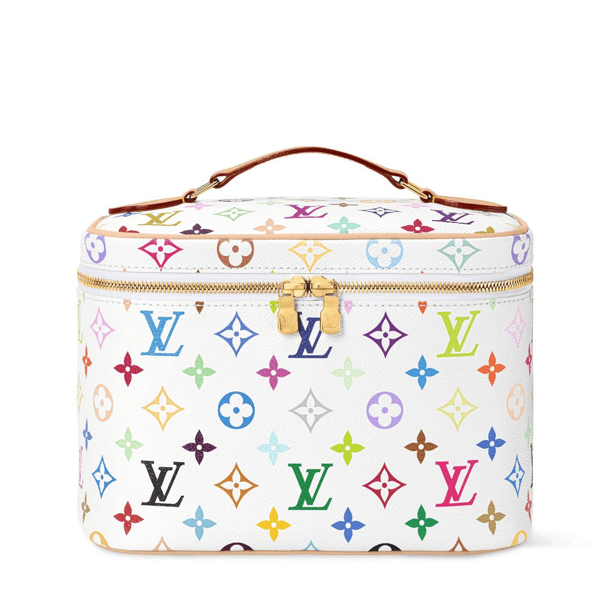Nice BB Vanity Case Monogram Multicolore Blanc M28340 Collection