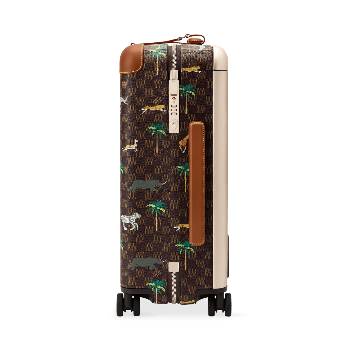 Horizon 55 Rolling Suitcase Damier Ebene Heritage M28164 Collection