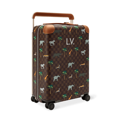 Horizon 55 Rolling Suitcase Damier Ebene Heritage M28164 Collection