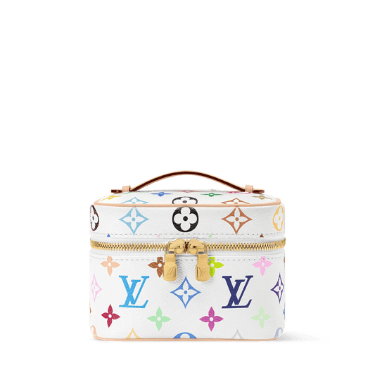 Nice Nano Vanity Case Monogram Multicolore Blanc M27941 Collection