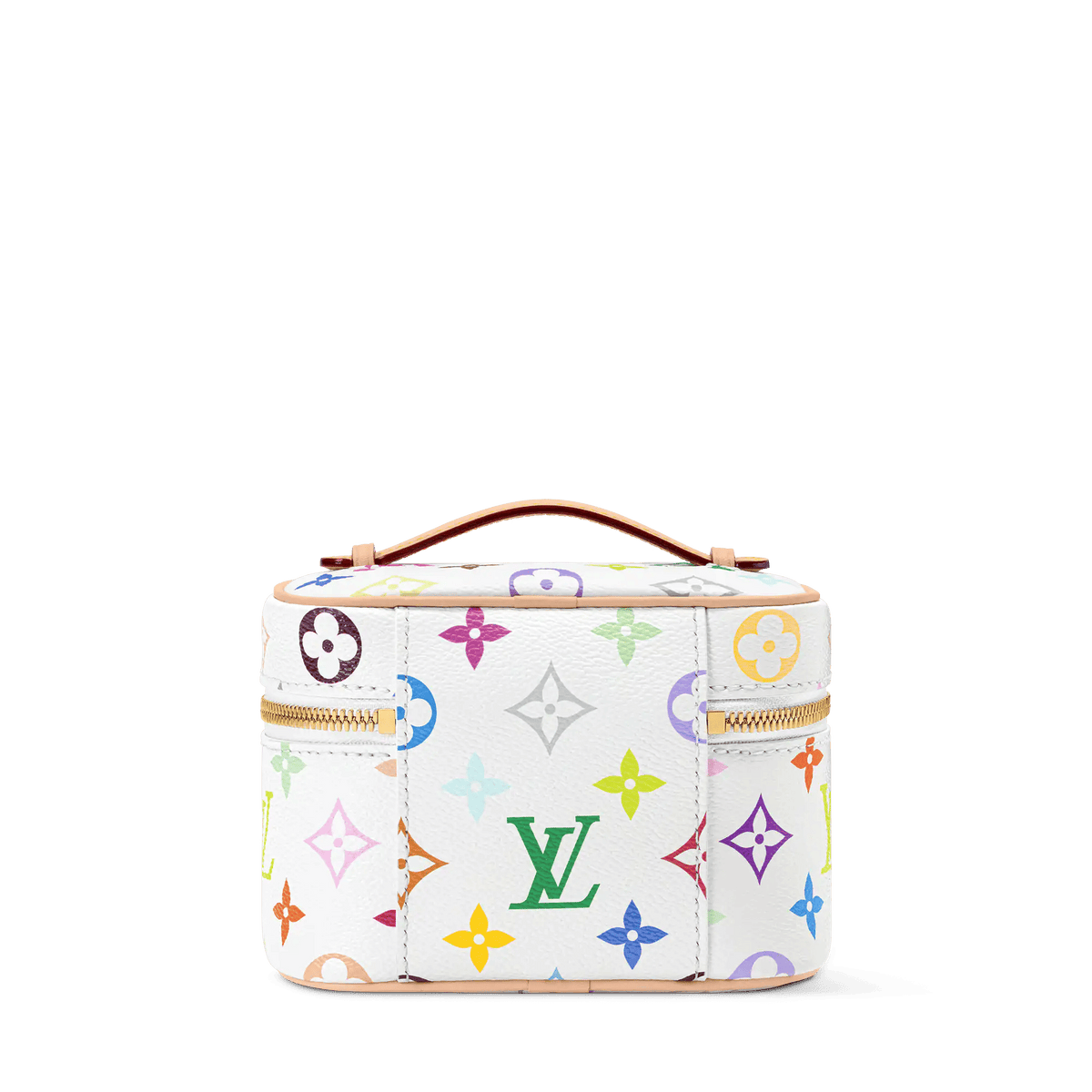 Nice Nano Vanity Case Monogram Multicolore Blanc M27941 Collection