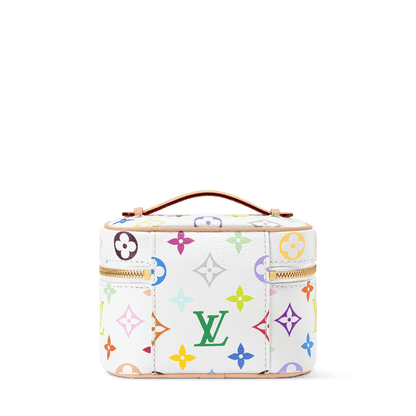 Nice Nano Vanity Case Monogram Multicolore Blanc M27941 Collection
