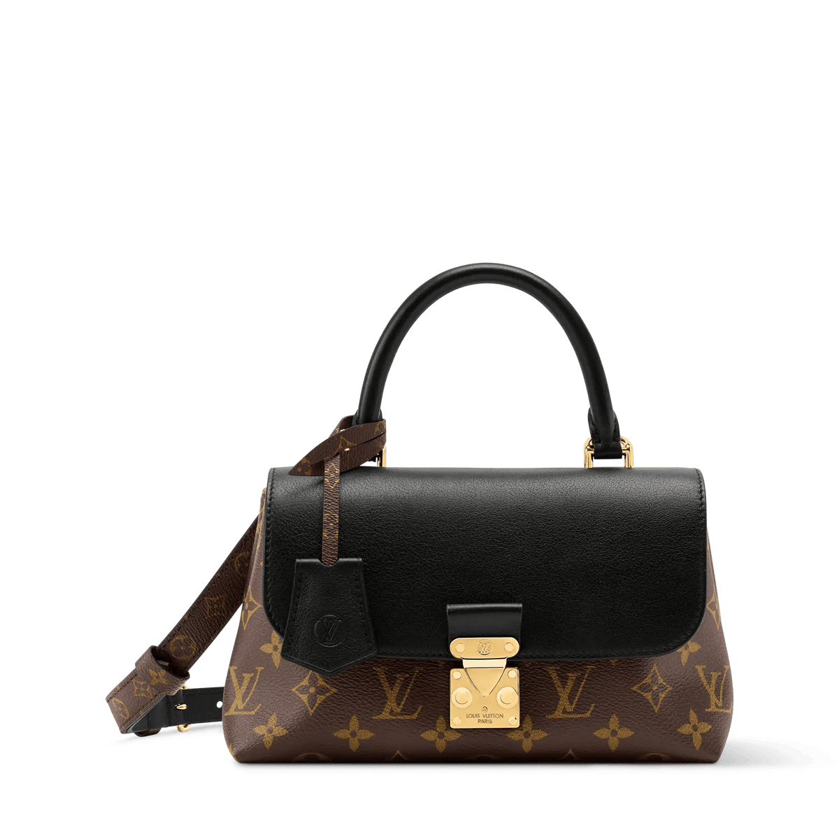 Madeleine BB Monogram Black Coated Canvas Shoulder Bag M27511