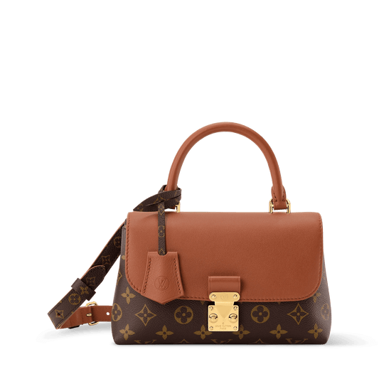 Madeleine BB Monogram Cognac Brown Canvas Handbag