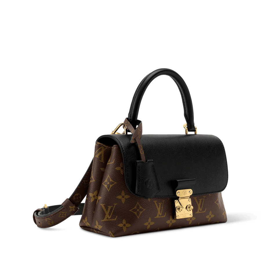 Madeleine BB Monogram Black Coated Canvas Shoulder Bag M27511