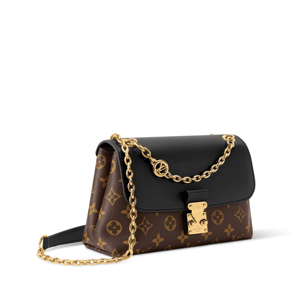 Madeleine BB Monogram Black Leather Crossbody Bag M28424