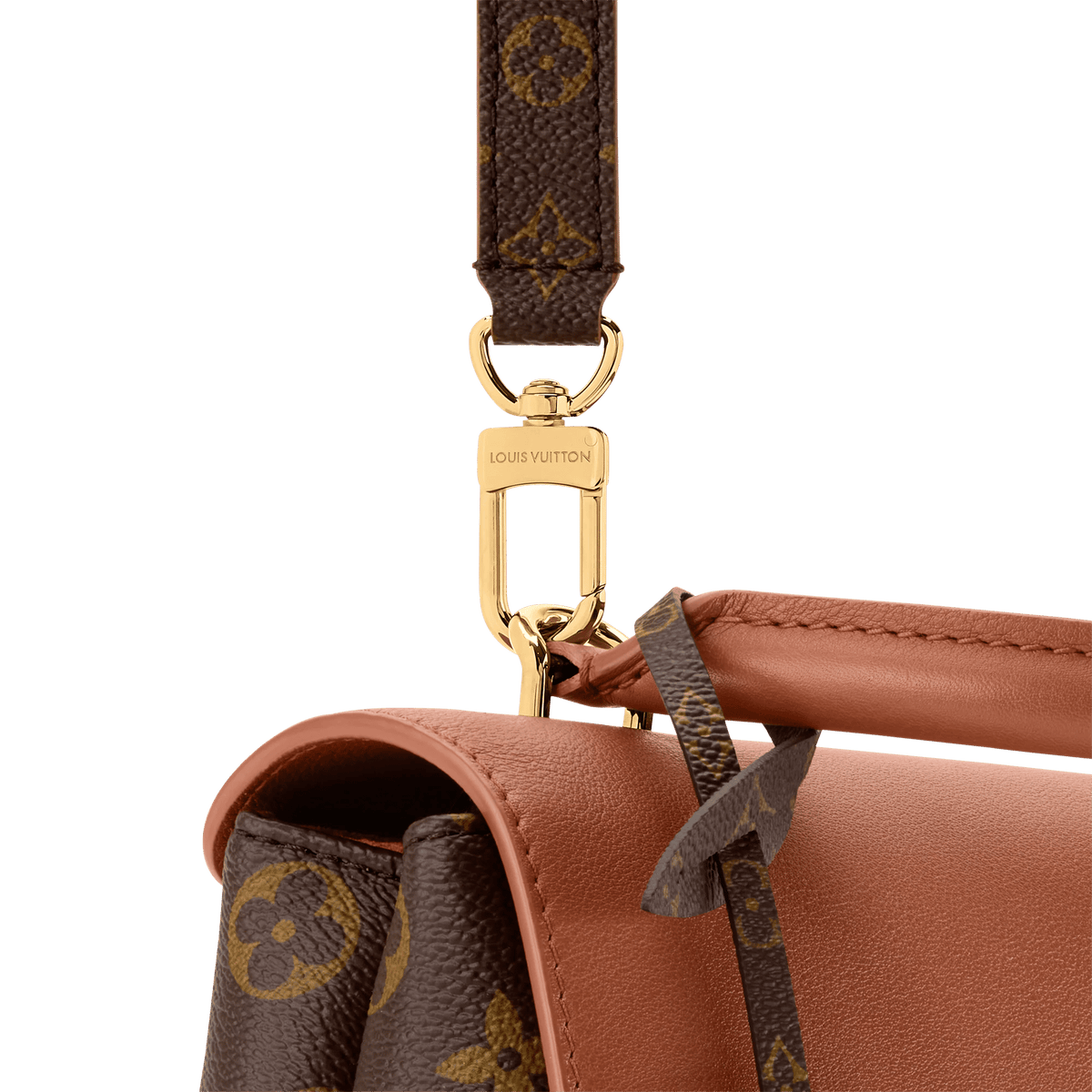 Madeleine BB Monogram Cognac Brown Canvas Handbag