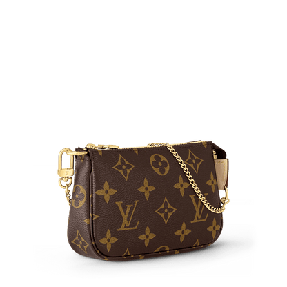 Mini Pochette Accessoires Monogram Coated Canvas Pouch M58009