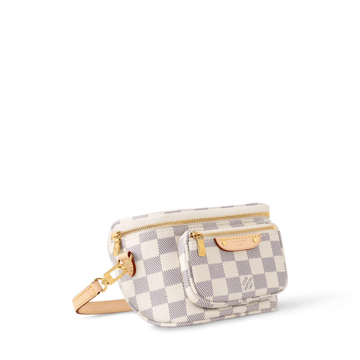 Mini Bumbag Damier Azur Canvas Waist Bag N00130