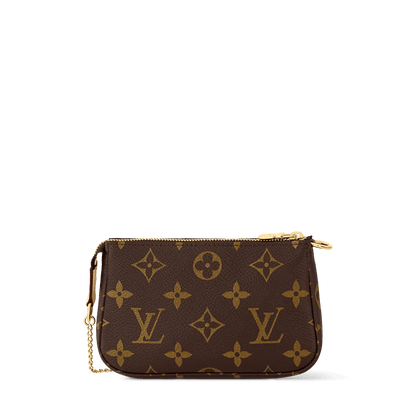 Mini Pochette Accessoires Monogram Coated Canvas Pouch M58009