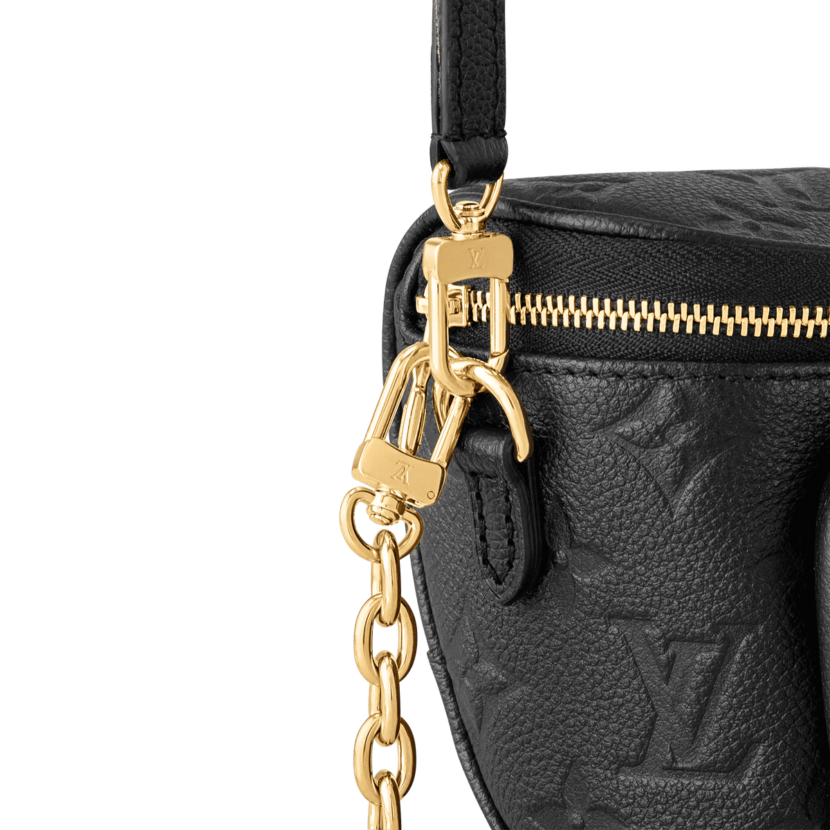Mini Bumbag Black Monogram Empreinte Leather Belt Bag M46917