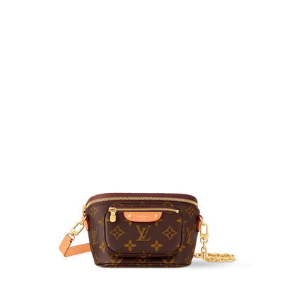 Mini Bumbag Monogram Coated Canvas Bumbag M82335
