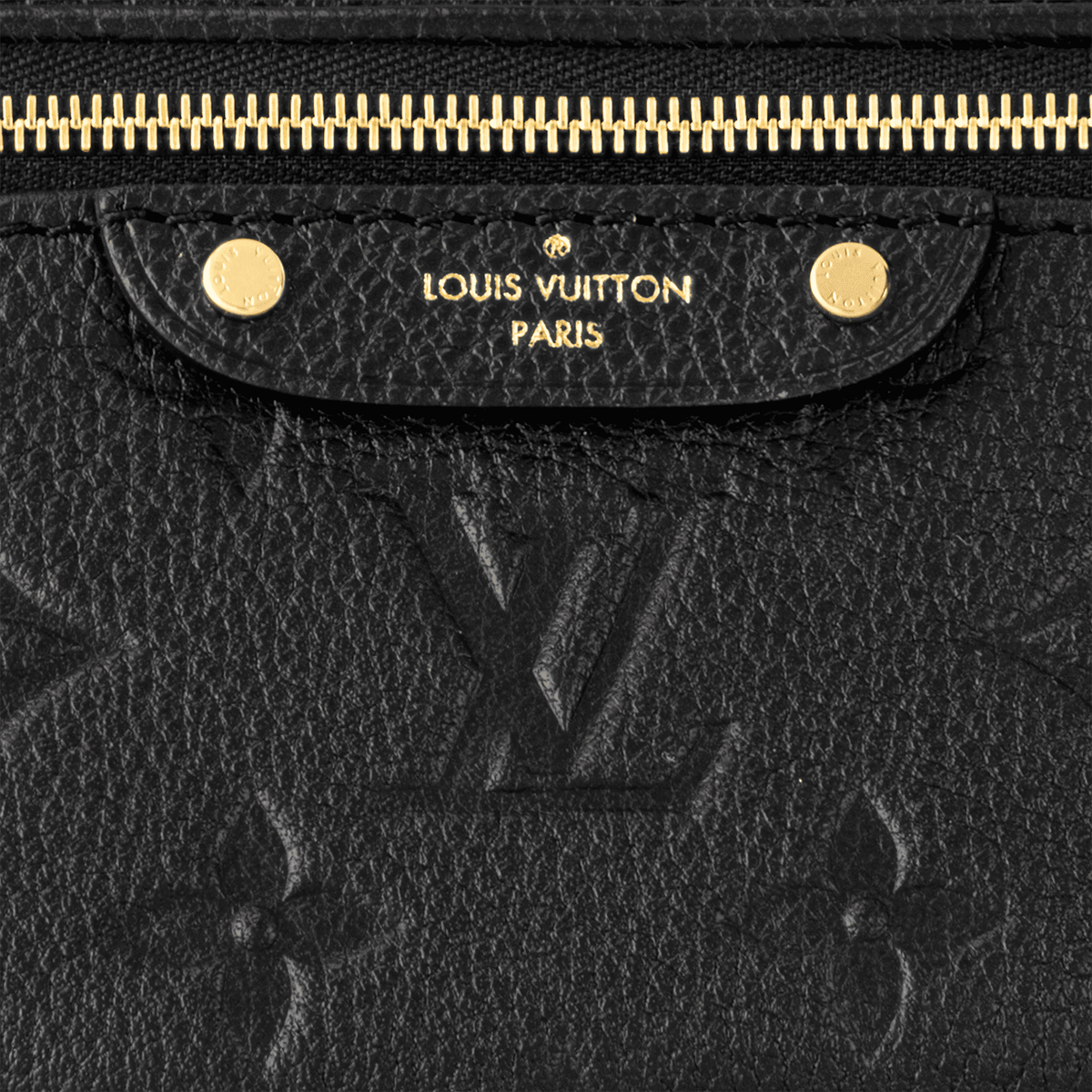 Mini Bumbag Black Monogram Empreinte Leather Belt Bag M46917
