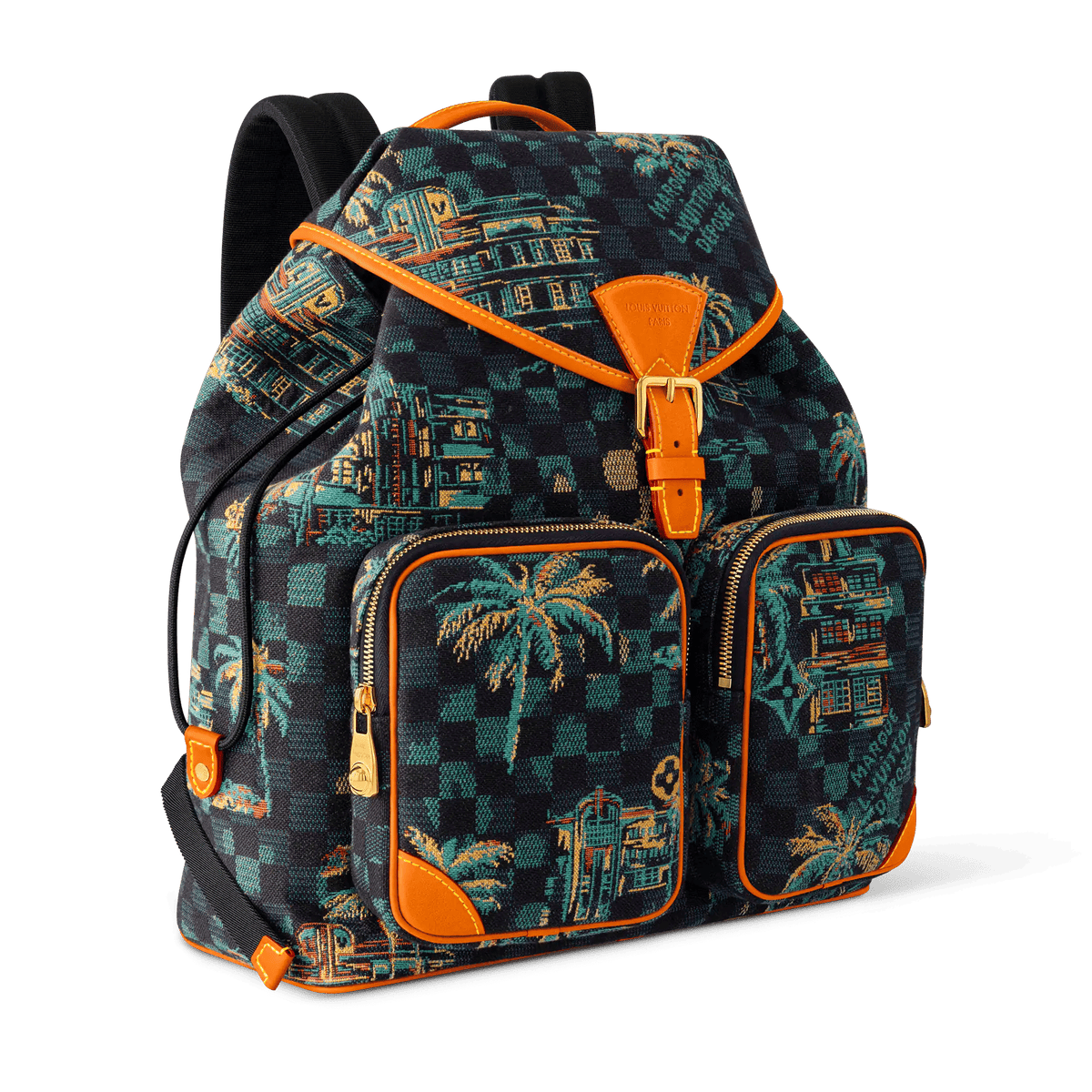Montsouris Cargo Backpack Marina Blue Shoes