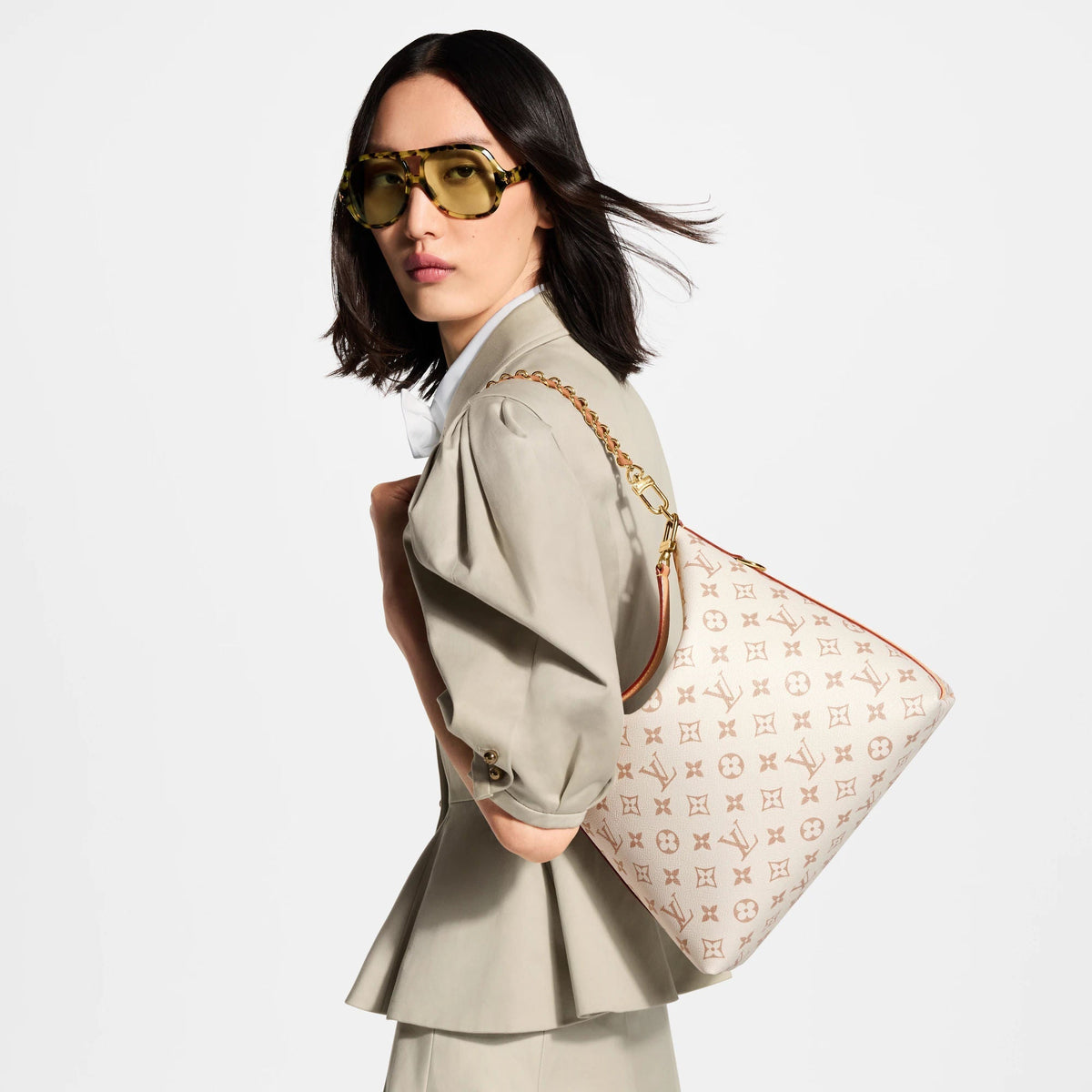 Multipass Monogram Dune Canvas Tote
