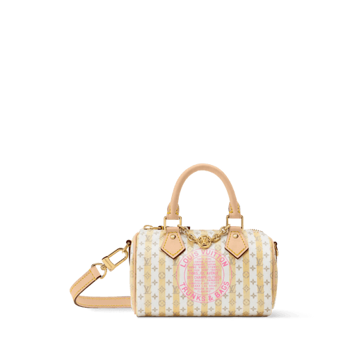 Nano Speedy LV Stamp Banane Monogram Canvas Bag M29030
