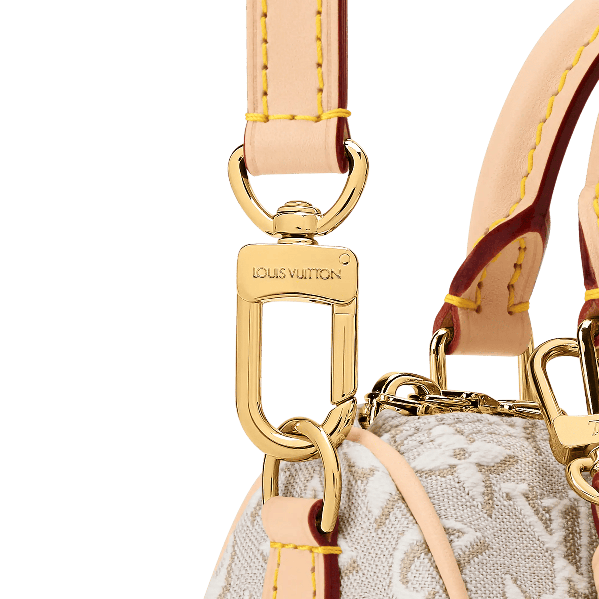 Nano Speedy Monogram Emblème Peuplier Jacquard Canvas Crossbody Bag