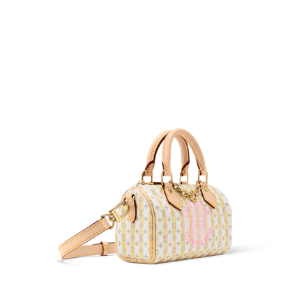 Nano Speedy LV Stamp Banane Monogram Canvas Bag M29030