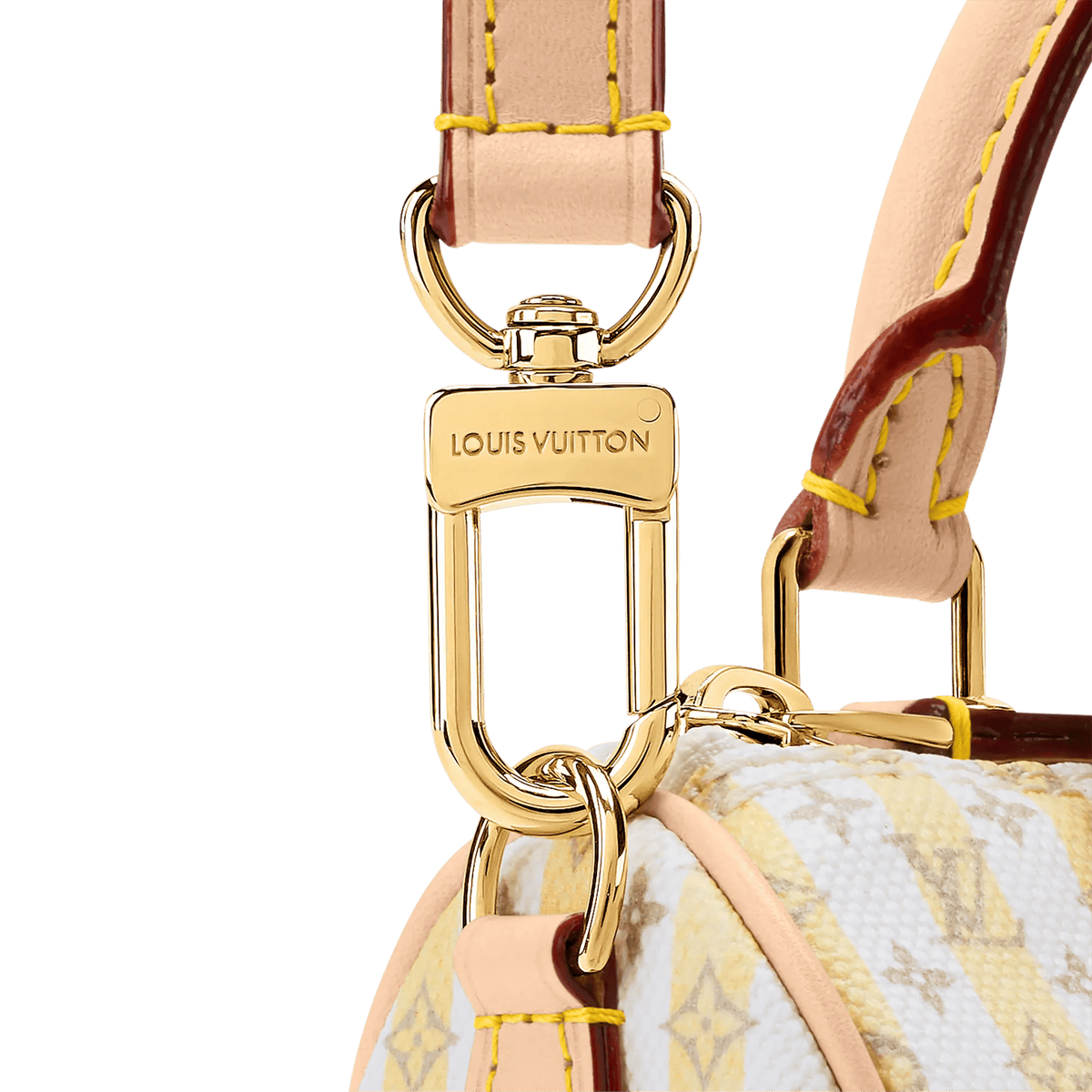 Nano Speedy LV Stamp Banane Monogram Canvas Bag M29030