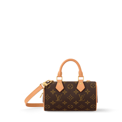 Nano Speedy Dating Monogram Canvas Crossbody Bag
