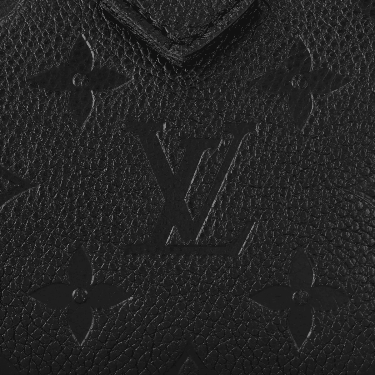 Nano Speedy Black Monogram Empreinte Leather Handbag M82450