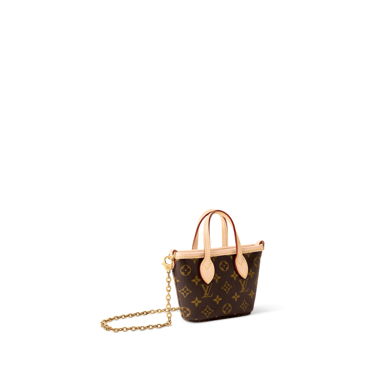 Nano Neverfull Monogram Coated Canvas Card Holder M29557