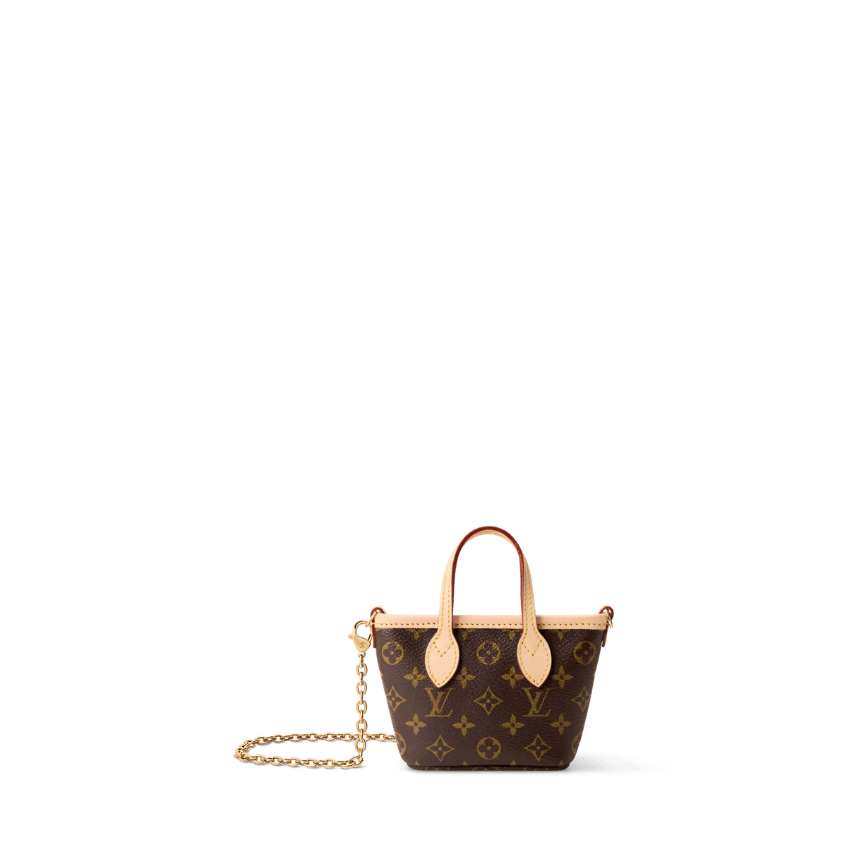 Nano Neverfull Monogram Coated Canvas Card Holder M29557