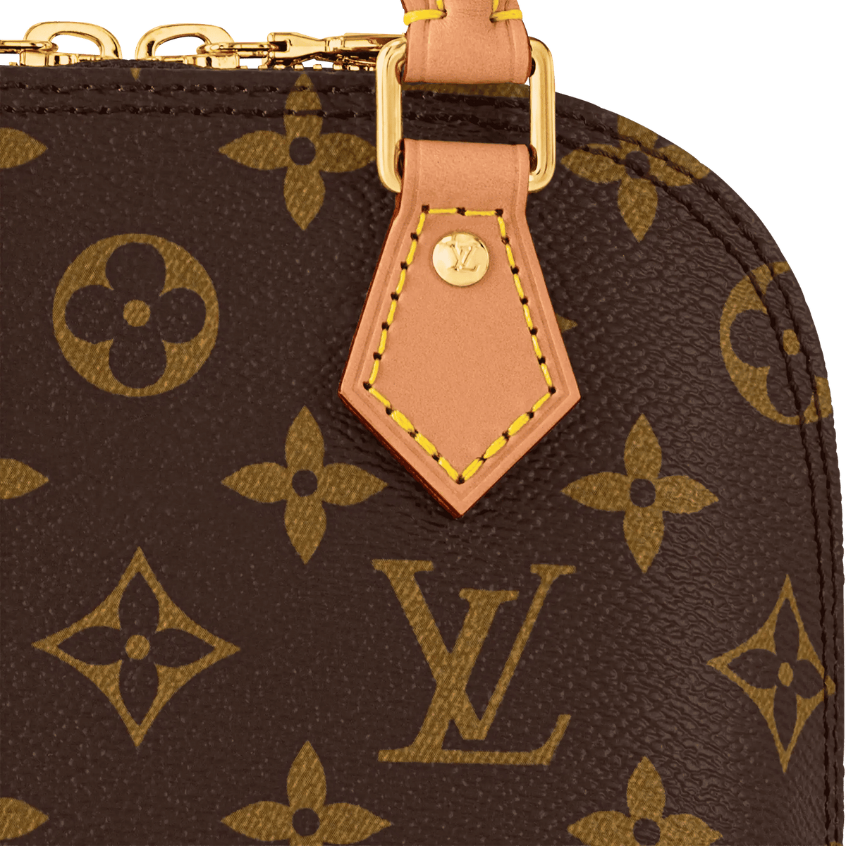 Nano Alma Monogram Canvas Crossbody Bag