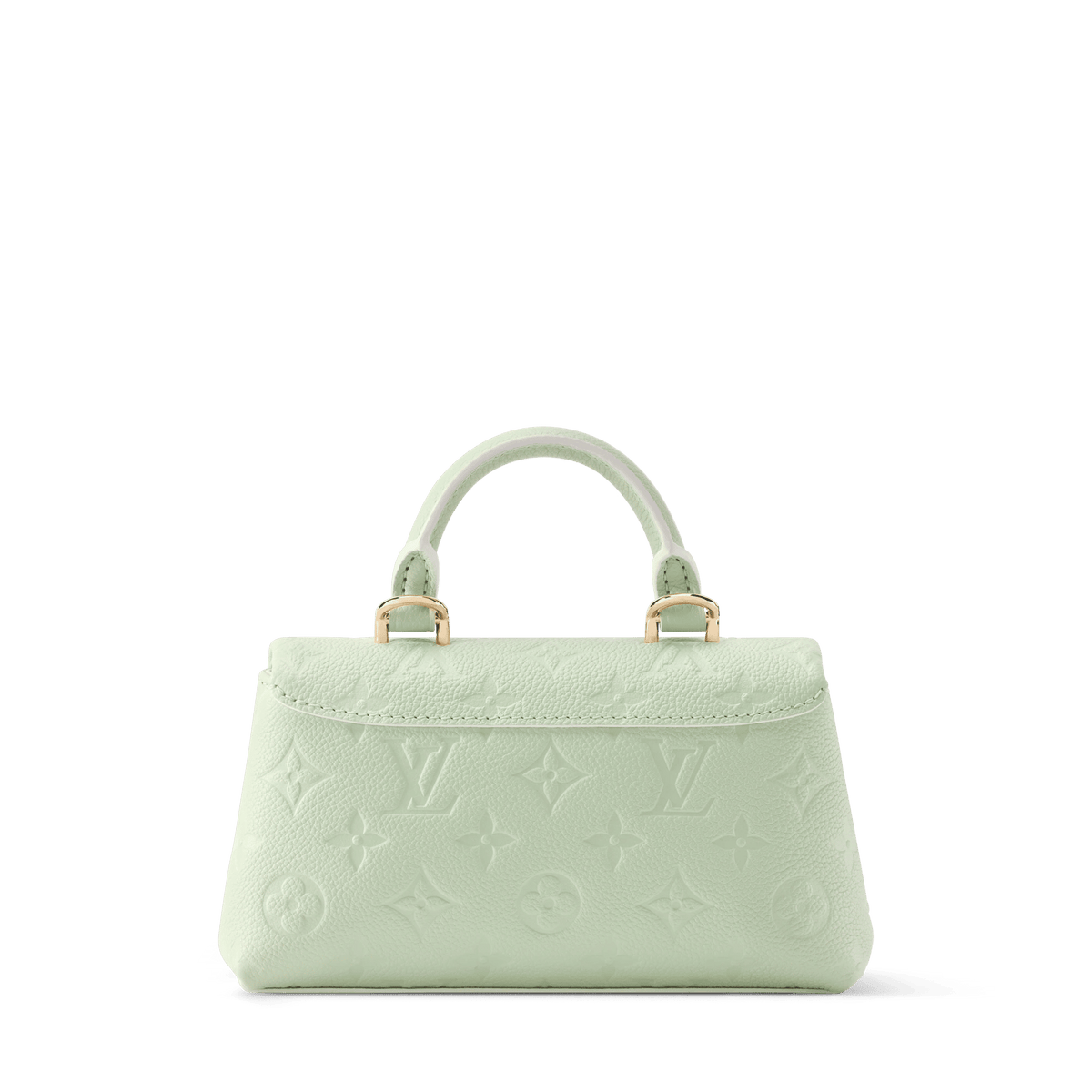 Nano Madeleine Monogram Empreinte Leather Minty Crossbody Bag