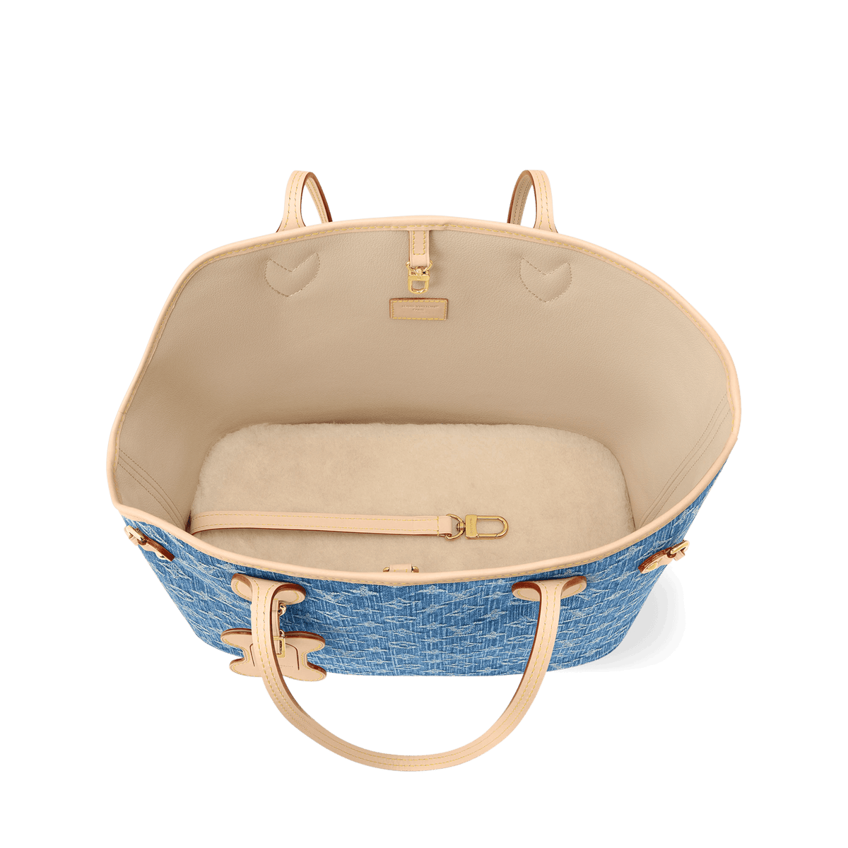 Monogram Denim Neverwoof MM M28052 Collection