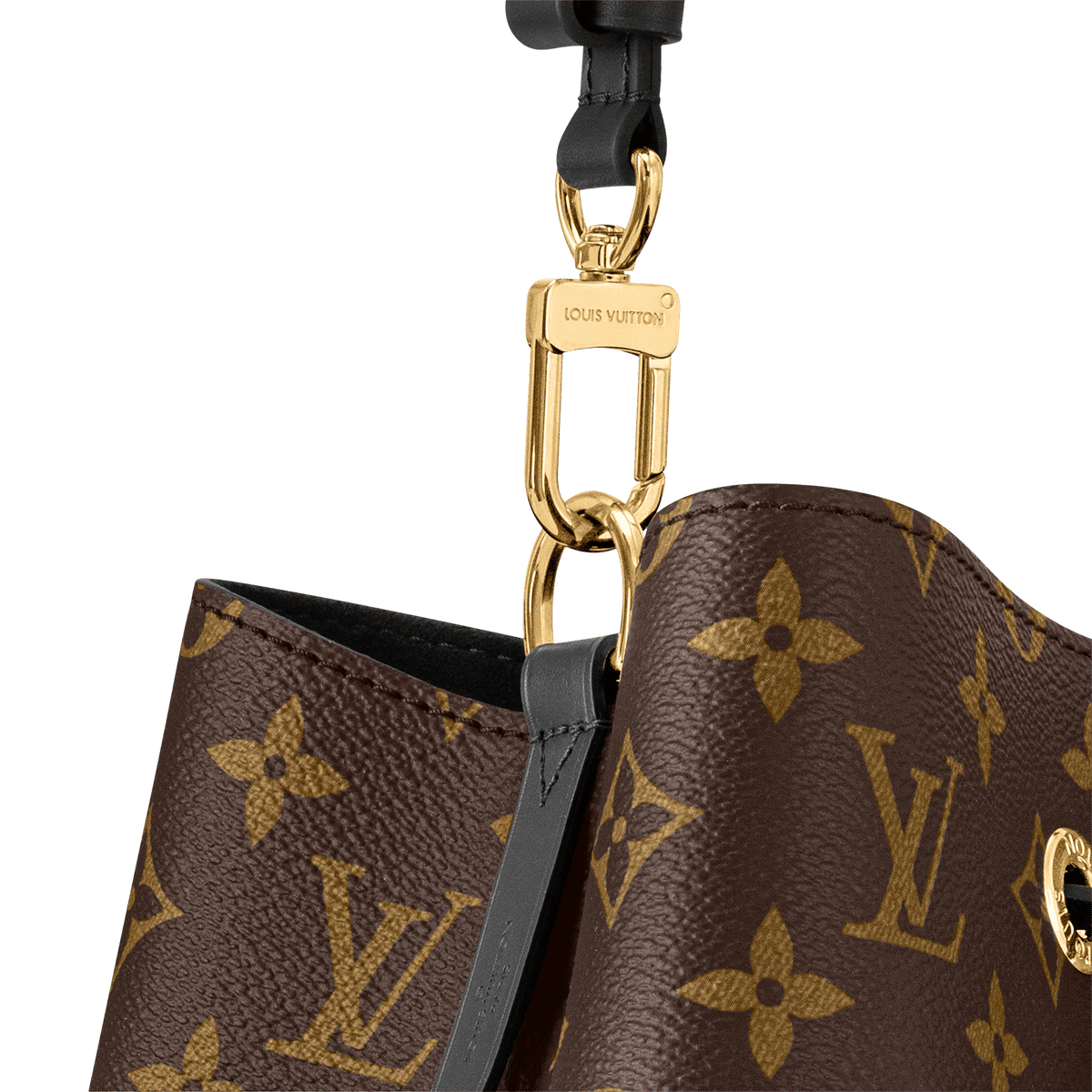 NéoNoé MM Monogram Coated Canvas Bucket Bag M44020