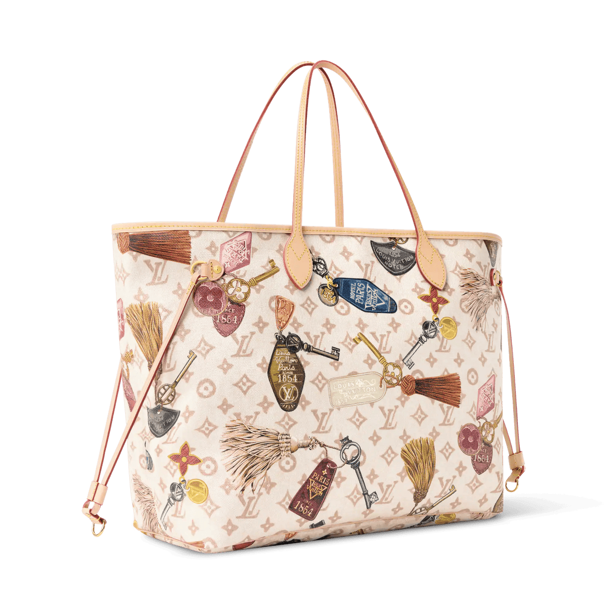 Neverfull GM Getaway Dune Canvas Tote Bag M29449