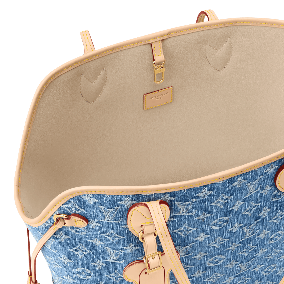 Monogram Denim Neverwoof MM M28052 Collection